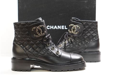 chanel quilted boots|Chanel mademoiselle boots.